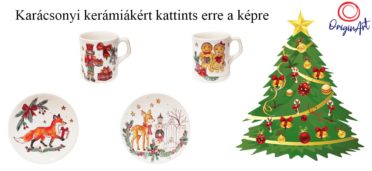 Karácsonyi kerámia