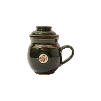 MG Hasas Bögre hal zöld 5 dl szűrővel