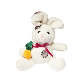 Plüss figura - Nyuszi fehér