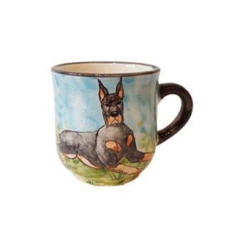Kutya Dobermann csésze 2dl