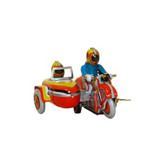 Retro Játék - Oldalkocsis motor