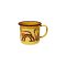 Smaltum Bögre 3,5dl Cica ívelt sárga