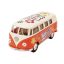 VW busz peace - narancssárga