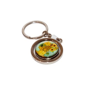   Szecessziótól Napjainkig Kulcstartó - Van Gogh Napraforgók