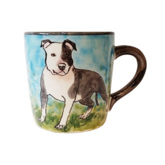 Kutya Steffordshire terrier bögre 4dl