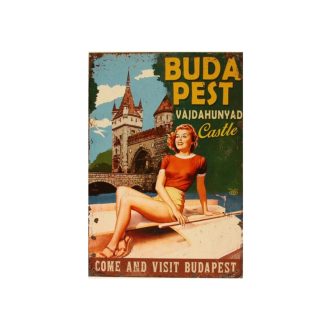Táblakép - Vajdahunyad vára Budapest