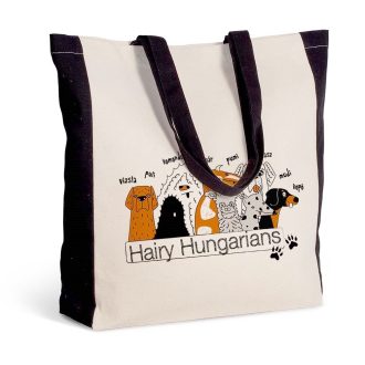PN Táska - Hairy Hungarians (kutyás) juta