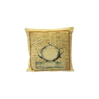 Díszpárna - Teáskanna