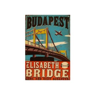 Táblakép - Erzsébet híd (új) Budapest