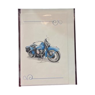 Vintage képeslap - Motor