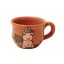 Korongozott csésze Unikornis barna