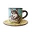 Kutya Husky csésze 2dl + alj