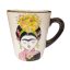 Művészek - Frida Kahlo bögre 4dl